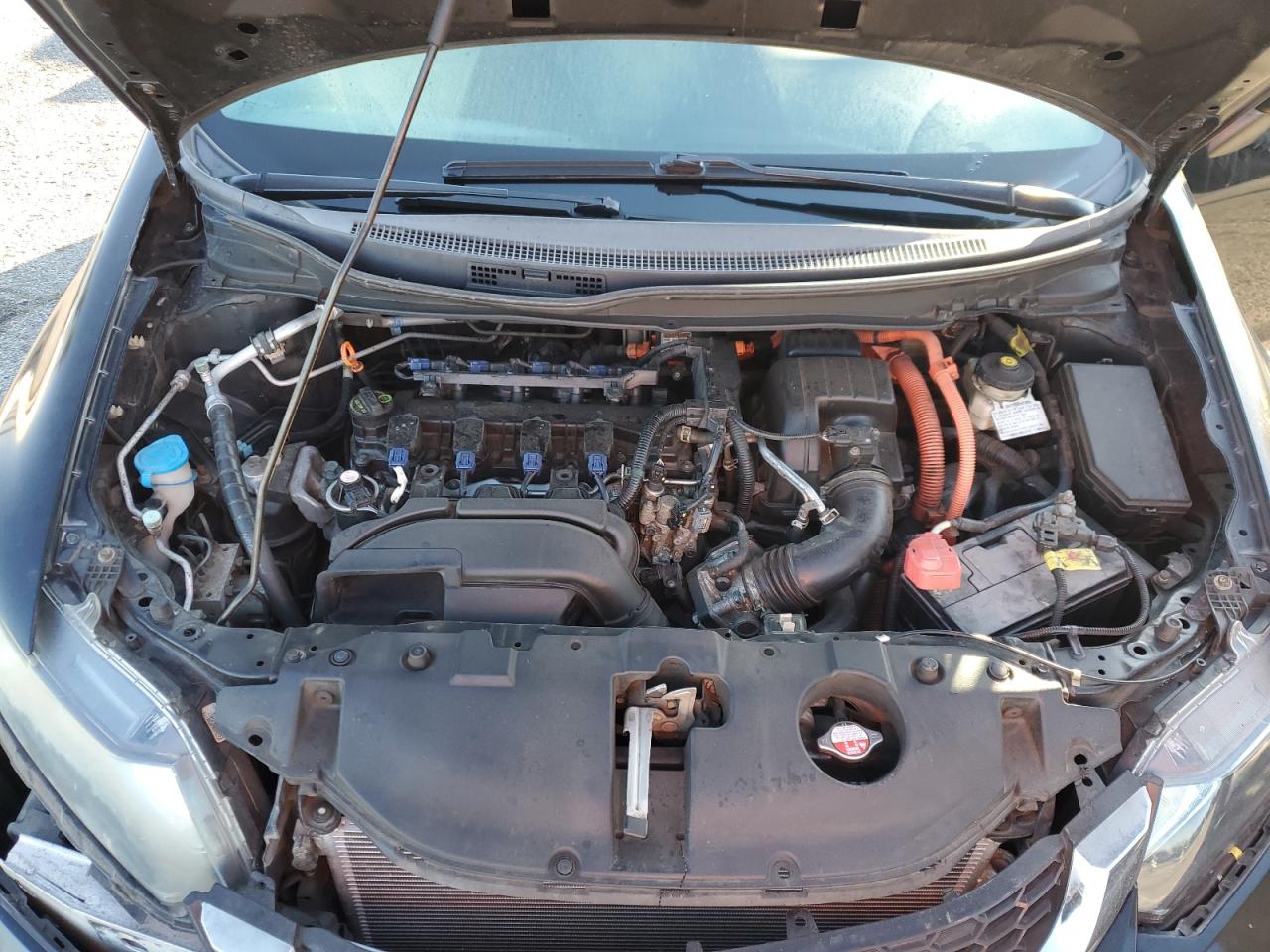 2015 Honda Civic VIN 19XFB4F39FE201702 Copart auction photo, rear end / front end damage thumbnail 13