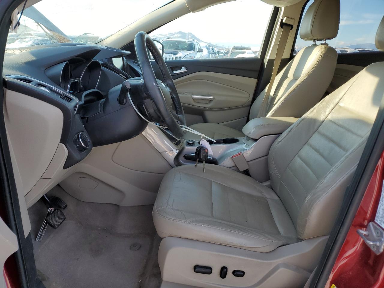 2013 Ford Escape VIN 1FMCU9H92DUA48764 Copart auction photo, all over damage thumbnail 7
