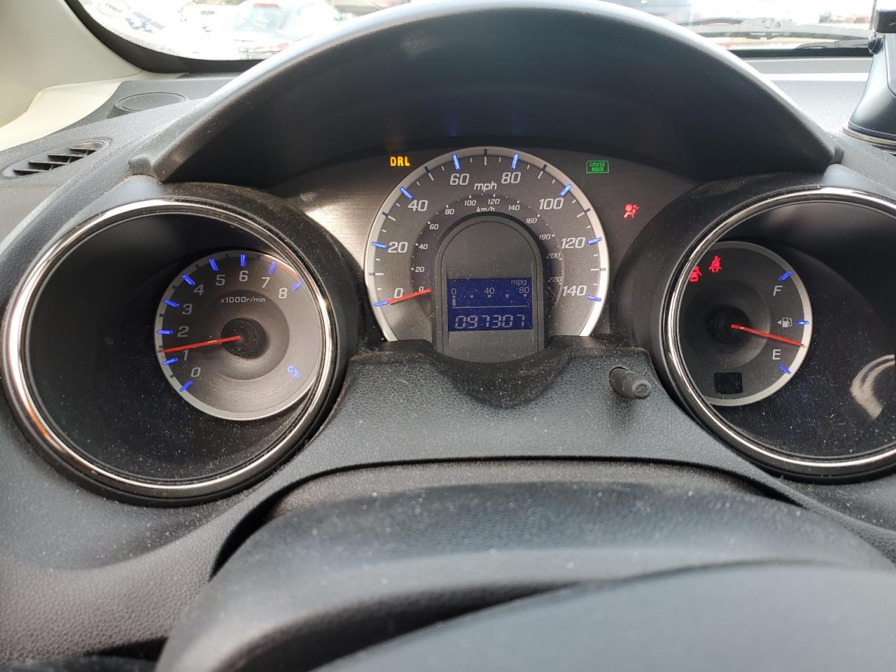 2013 Honda Fit VIN JHMGE8H59DC056598 Copart auction photo, front end / rear end damage thumbnail 9
