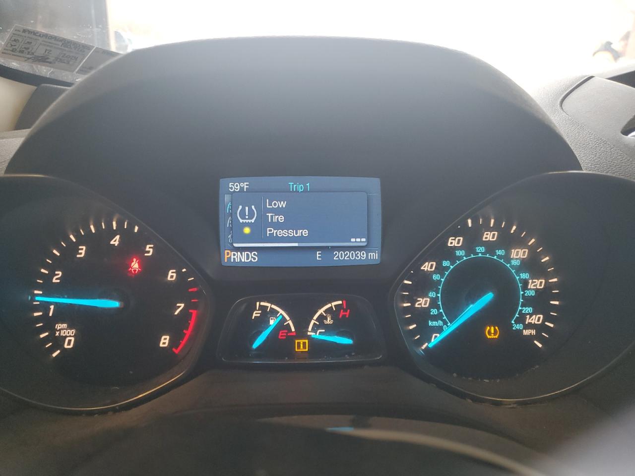 2015 Ford Escape VIN 1FMCU9G96FUA80086 Copart auction photo, front end damage thumbnail 9
