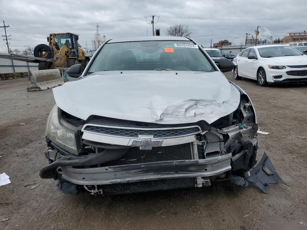 2013 Chevrolet Cruze VIN 1G1PA5SH8D7309278 Copart auction photo, front end damage thumbnail 5