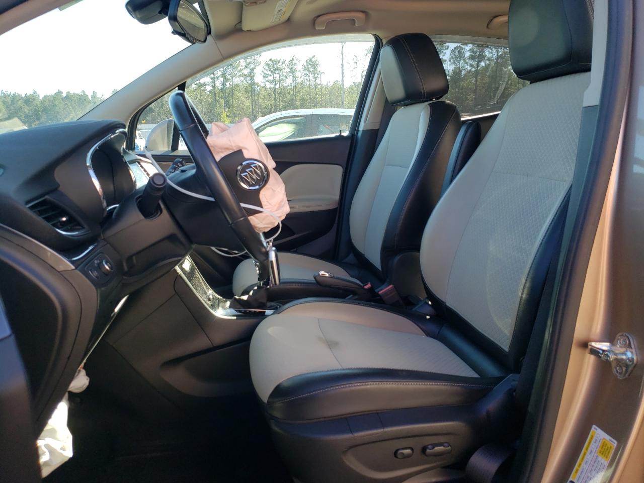 2019 Buick Encore VIN KL4CJASB6KB709368 Copart auction photo, front end / side damage thumbnail 7