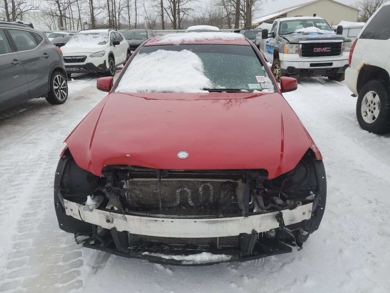 2014 Mercedes-Benz C-klasse VIN WDDGF8AB9ER312659 Copart auction photo, front end damage thumbnail 5