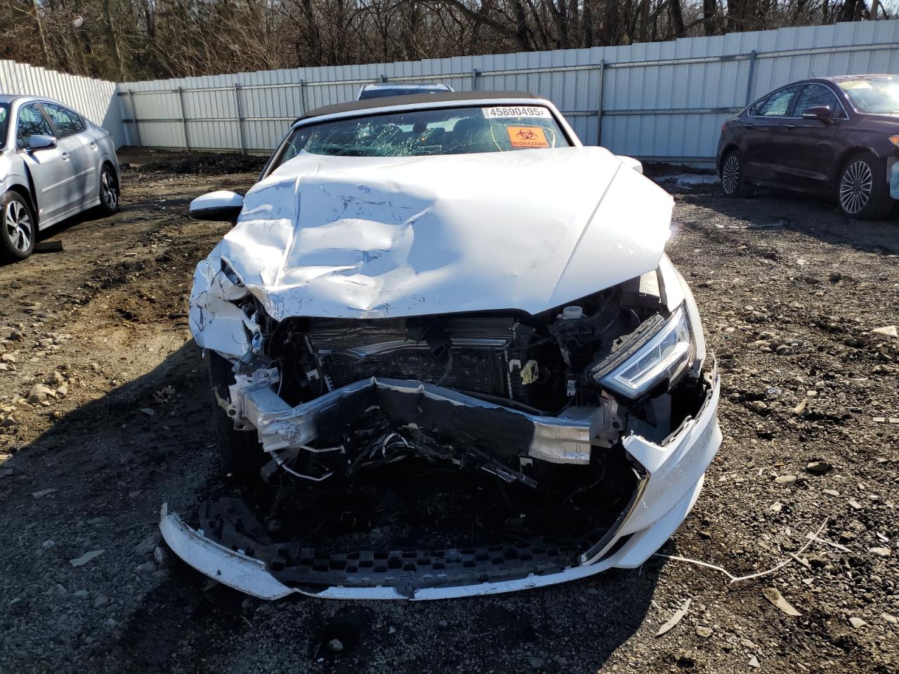 2018 Audi A3 VIN WAU5ULFF7J1026062 Copart auction photo, front end damage thumbnail 5