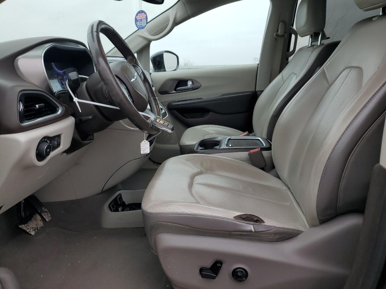 2017 Chrysler Pacifica VIN 2C4RC1EG3HR525324 Copart auction photo, front end / rear end damage thumbnail 7