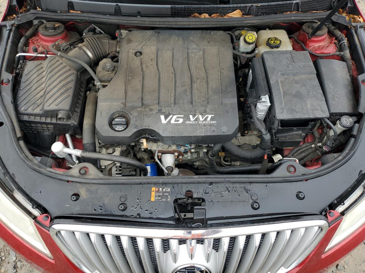 2012 Buick LaCrosse VIN 1G4GC5E36CF330311 Copart auction photo, side / front end damage thumbnail 11