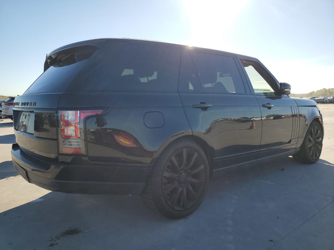 2014 Land Rover Range Rover VIN SALGS3TF5EA187322 Copart auction photo, front end damage thumbnail 3
