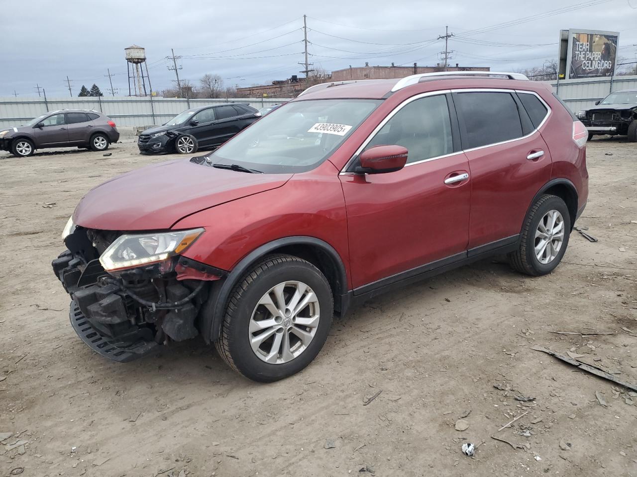 2016 Nissan Rogue VIN KNMAT2MV9GP731248