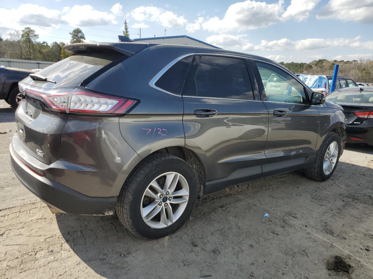 2017 Ford Edge VIN 2FMPK4J99HBC16643 Copart auction photo, front end damage thumbnail 3