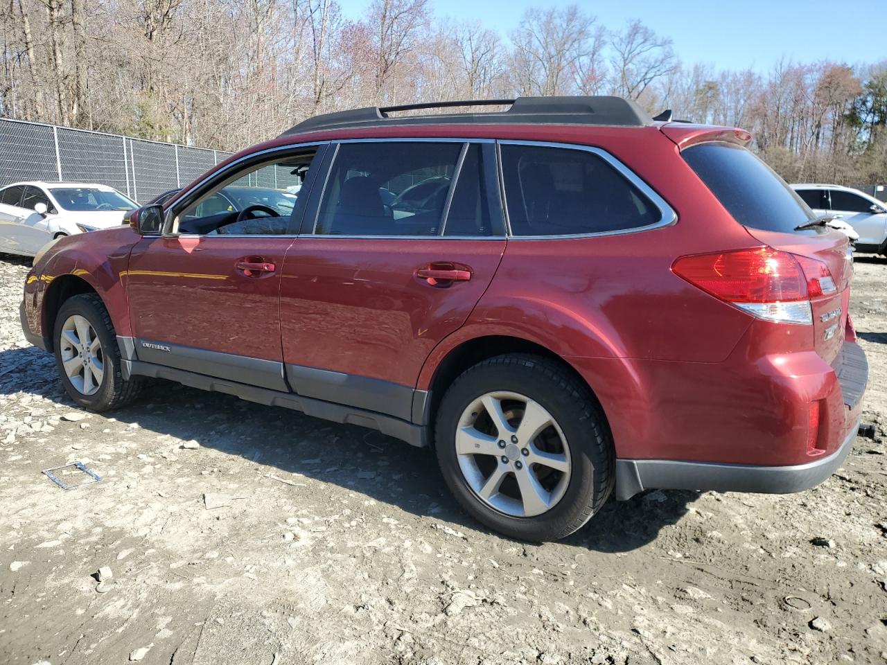 2014 Subaru Outback VIN 4S4BRBCC9E3244103 Copart auction photo, front end / rear end damage thumbnail 2