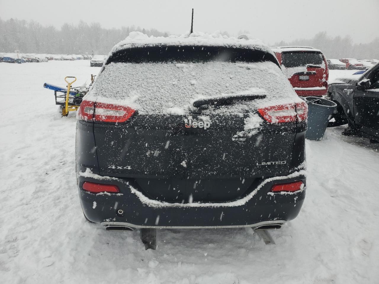 2015 Jeep Grand Cherokee VIN 1C4PJLDSXFW658584 Copart auction photo, frame damage / side damage thumbnail 6