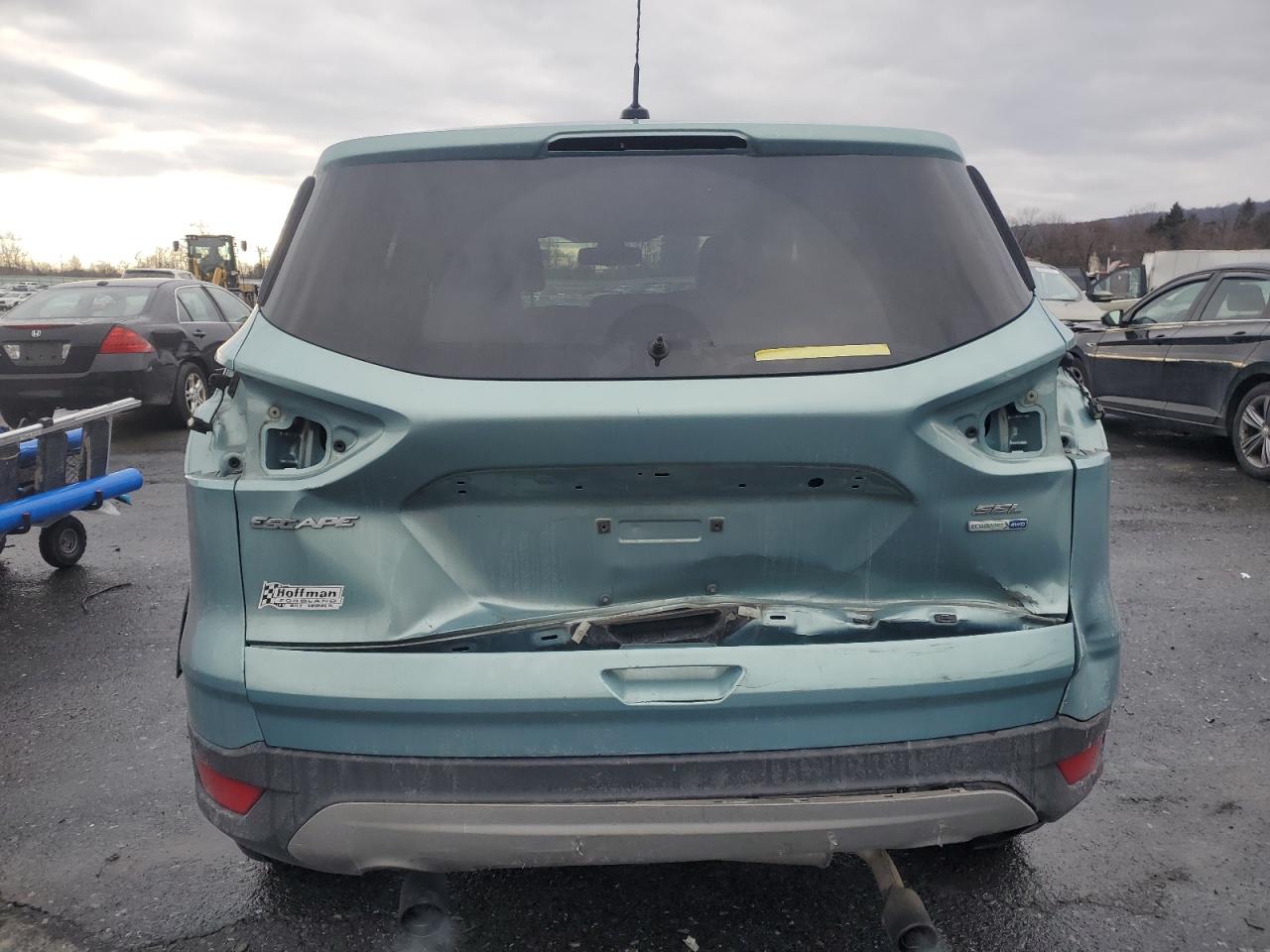 2013 Ford Escape VIN 1FMCU9H98DUA06633 Copart auction photo, rear end damage thumbnail 6