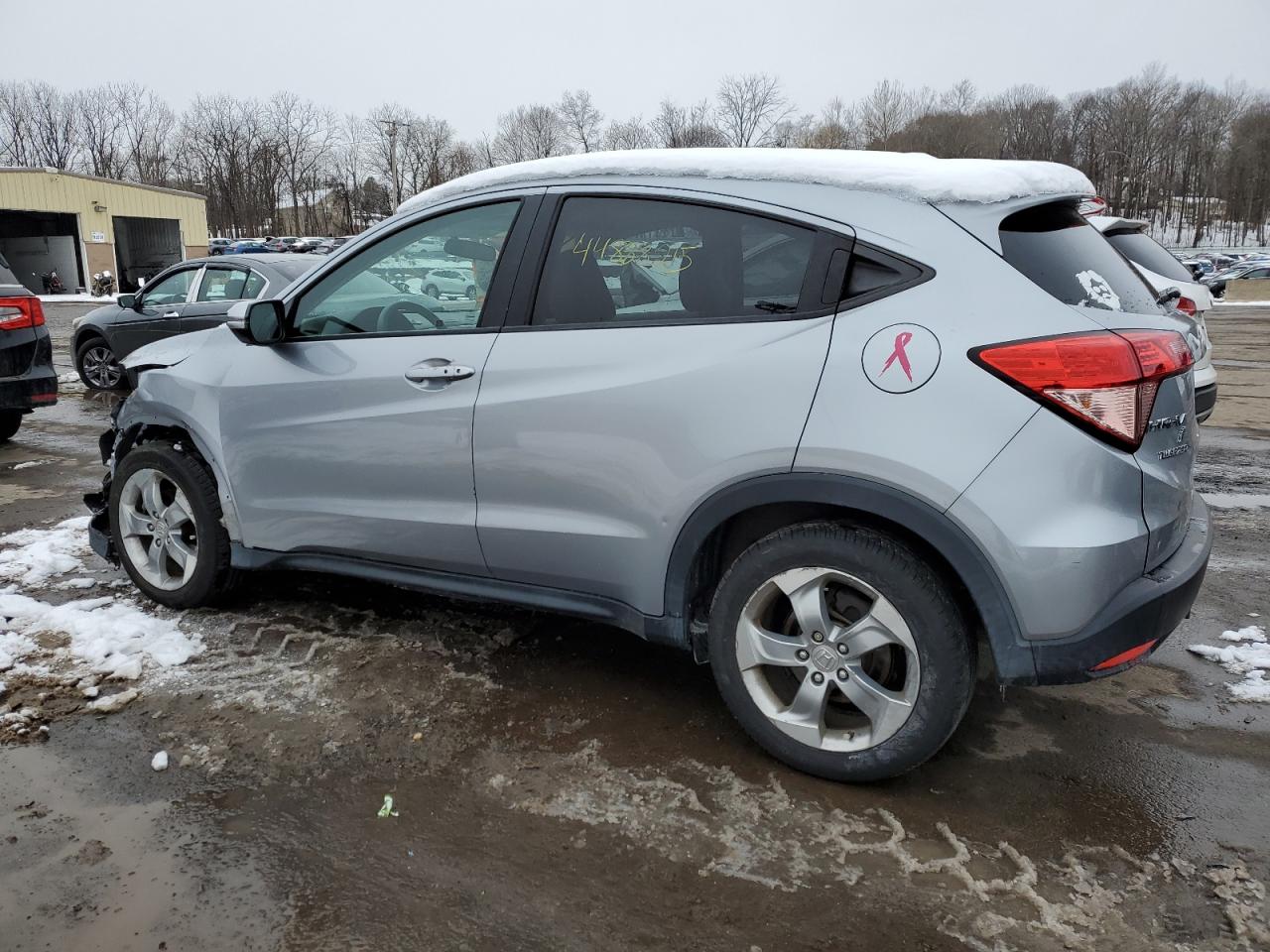 2017 Honda HR-V VIN 3CZRU6H51HM715502 Copart auction photo, front end / minor dent/scratches damage thumbnail 2