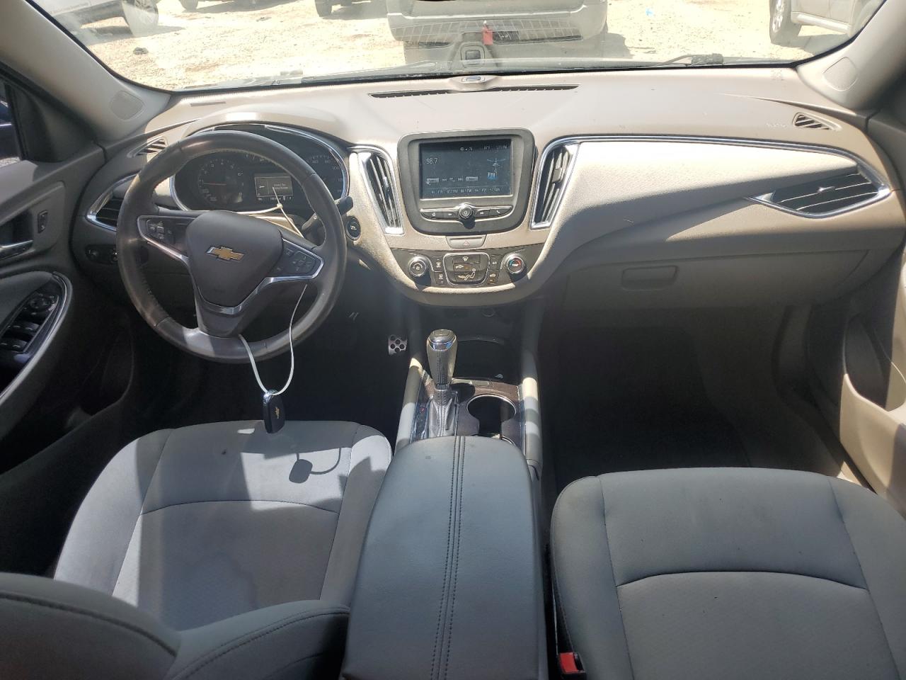 2017 Chevrolet Malibu VIN 1G1ZE5ST3HF246247 Copart auction photo, side / rear end damage thumbnail 8