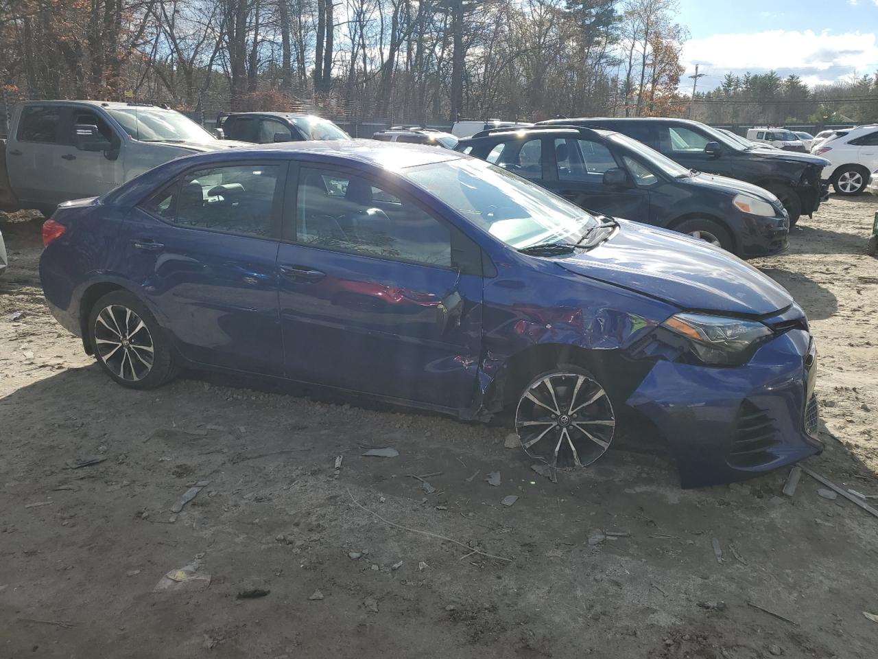 2018 Toyota Corolla VIN 2T1BURHE7JC066005 Copart auction photo, front end damage thumbnail 4