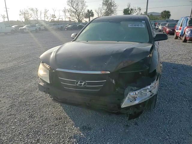 2009 Hyundai Sonata VIN 5NPET46C29H544036 Copart auction photo, front end / rear end damage thumbnail 11