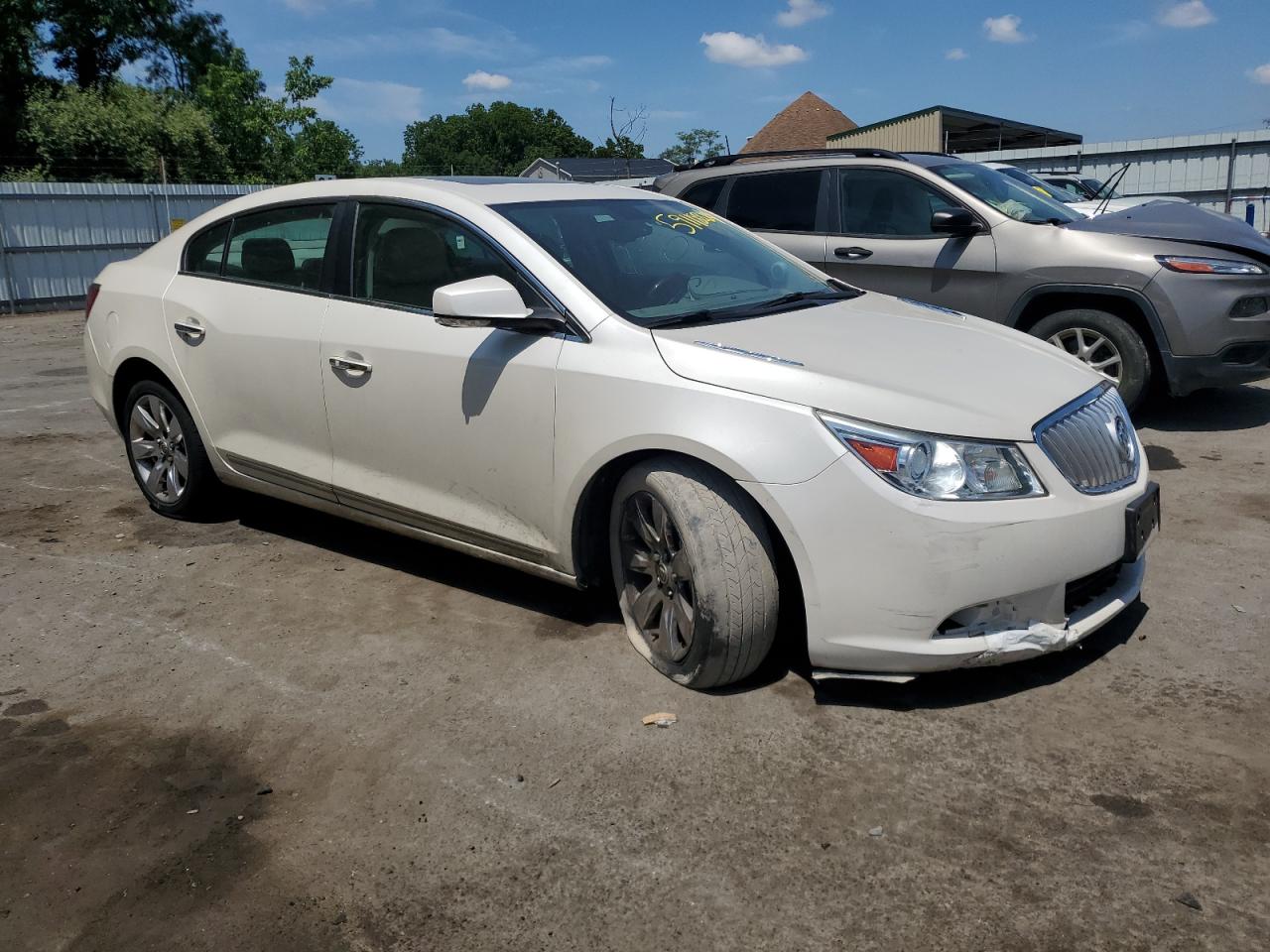2011 Buick LaCrosse VIN 1G4GC5ED8BF296542 Copart auction photo, all over / undercarriage damage thumbnail 4