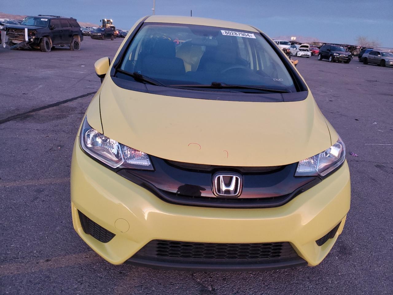 2015 Honda Fit VIN 3HGGK5H53FM723872 Copart auction photo, rear end damage thumbnail 5