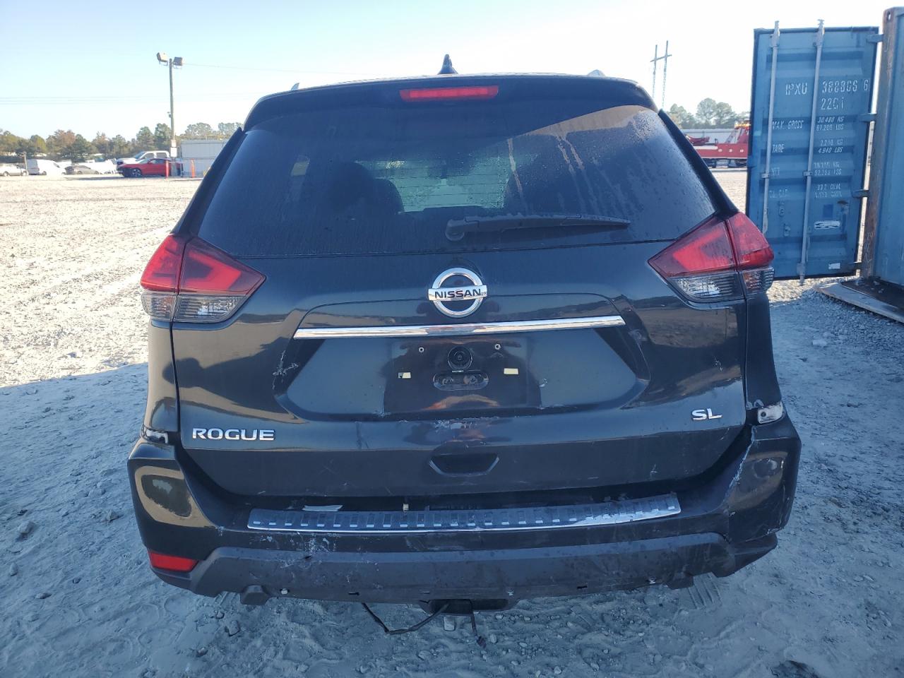 2017 Nissan Rogue VIN 5N1AT2MT8HC737786 Copart auction photo, front end / rear end damage thumbnail 6