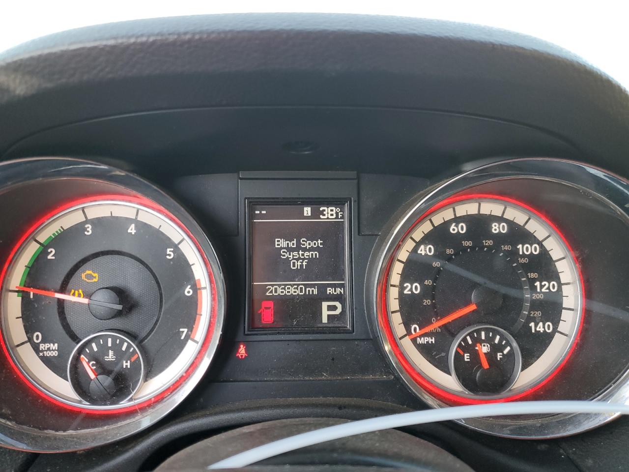 2013 Dodge Durango VIN 1C4SDJET3DC556944 Copart auction photo, front end damage thumbnail 9