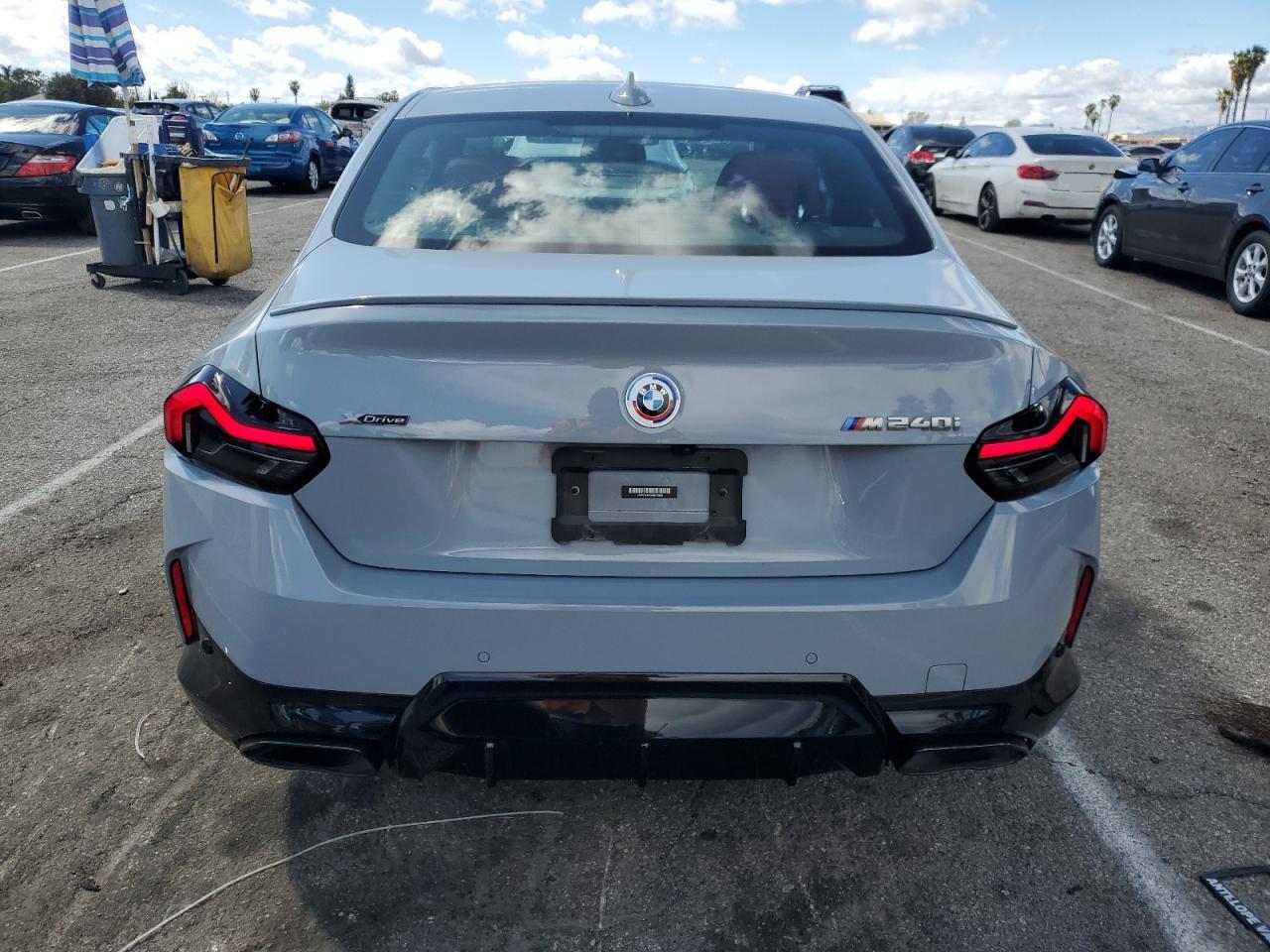 2022 BMW M2 VIN 3MW53CM05N8C78878 Copart auction photo, burn / minor dent/scratches damage thumbnail 6