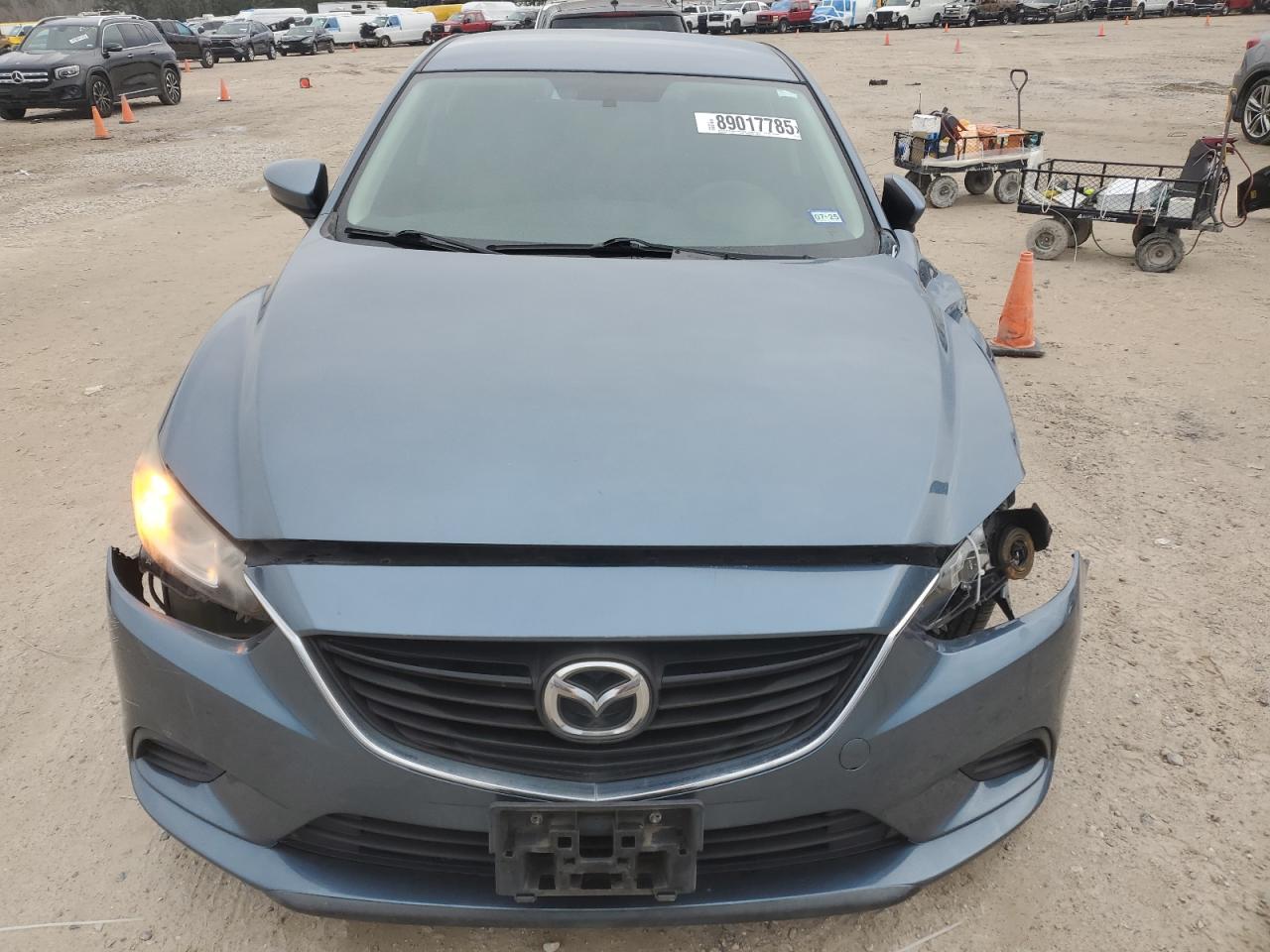 2015 Mazda 6 VIN JM1GJ1U57F1220911 Copart auction photo, front end damage thumbnail 5