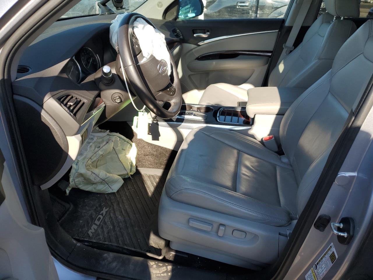 2016 Acura MDX VIN 5FRYD4H40GB027344 Copart auction photo, front end damage thumbnail 7