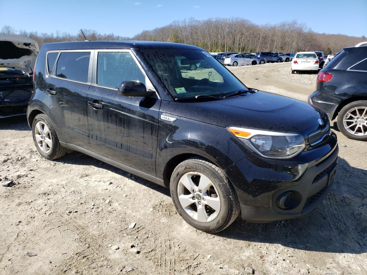2019 KIA Soul VIN KNDJN2A23K7694002 Copart auction photo, rear end / minor dent/scratches damage thumbnail 4