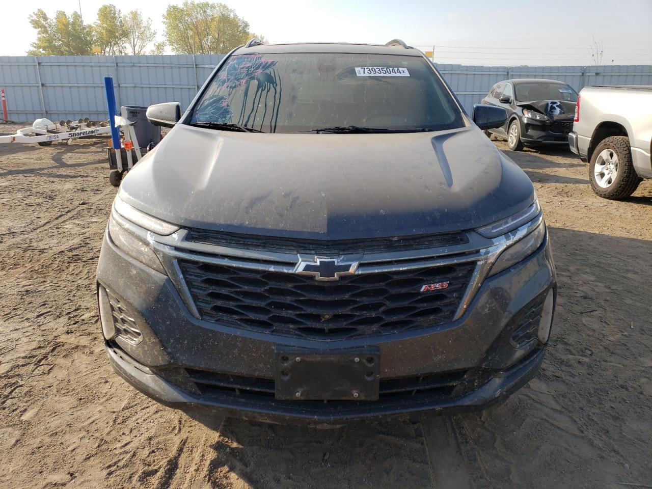 2022 Chevrolet Equinox VIN 2GNAXWEV2N6150589 Copart auction photo, hail damage thumbnail 5