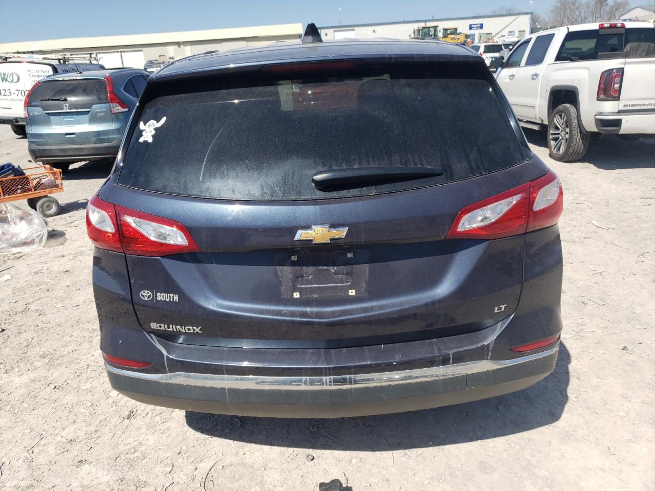 2019 Chevrolet Equinox VIN 3GNAXKEV3KL322659 Copart auction photo, front end damage thumbnail 6