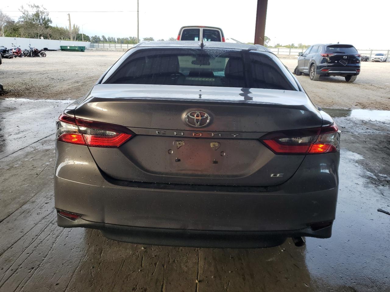 2021 Toyota Camry VIN 4T1C11AK7MU446415 Copart auction photo, front end damage thumbnail 6