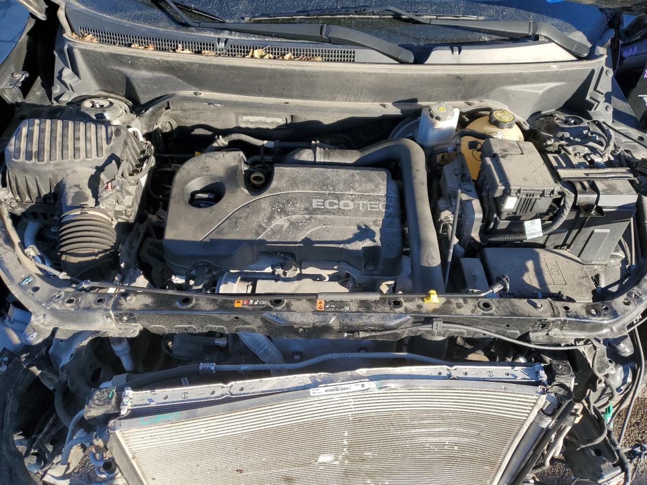2018 GMC Terrain VIN 3GKALMEVXJL229396 Copart auction photo, side / front end damage thumbnail 12