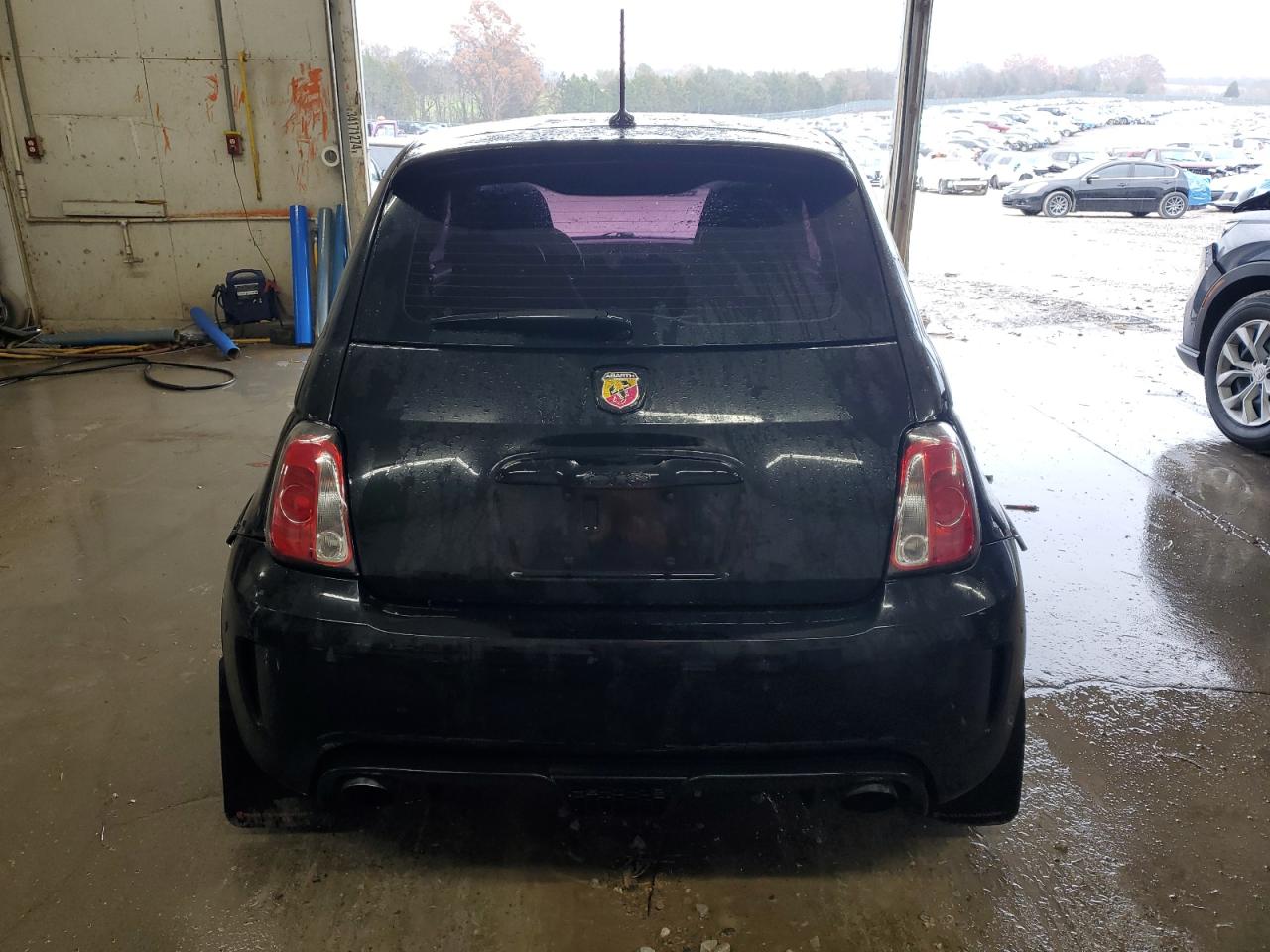 2013 Fiat 500 VIN 3C3CFFFH9DT664970 Copart auction photo, front end damage thumbnail 6