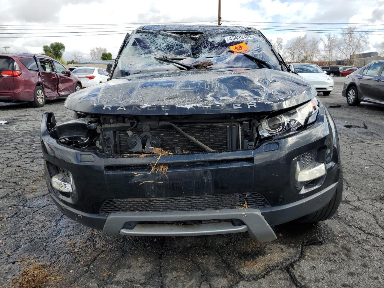 2013 Land Rover Range Rover VIN SALVP2BG8DH819619 Copart auction photo, rollover damage thumbnail 5
