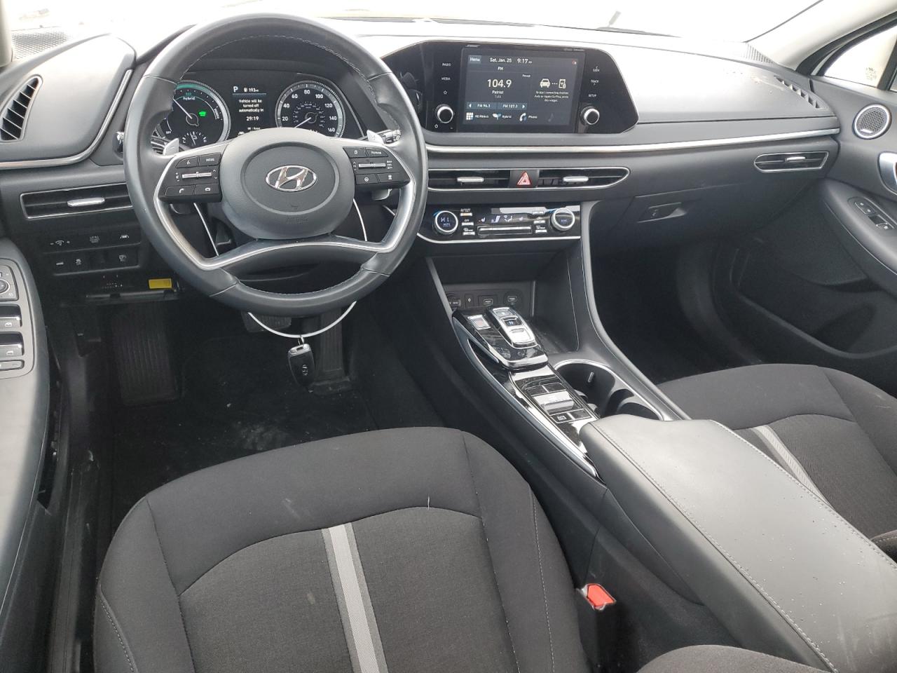 2021 Hyundai Sonata VIN KMHL34JJ1MA021289 Copart auction photo, rear end damage thumbnail 8