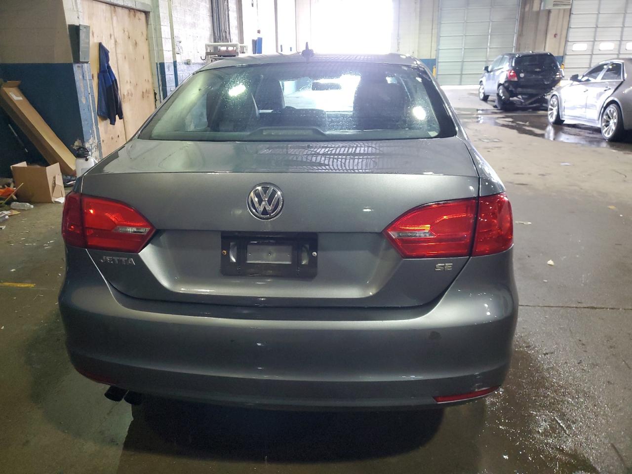 2014 Volkswagen Jetta VIN 3VWD07AJ6EM291588 Copart auction photo, front end / side damage thumbnail 6