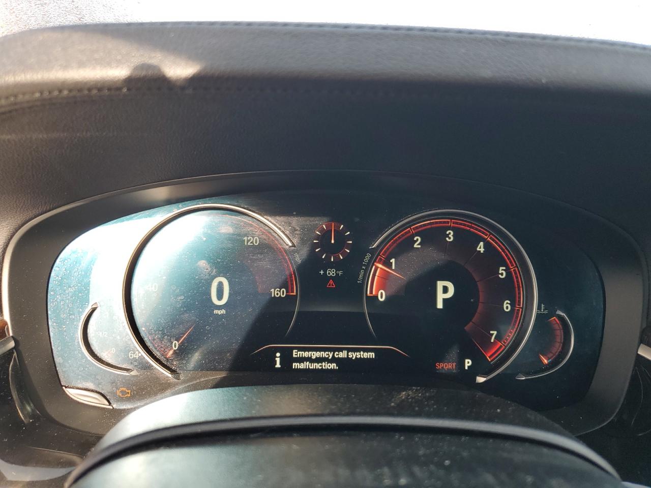 2018 BMW 5er VIN WBAJE5C50JWA92994 Copart auction photo, front end damage thumbnail 9