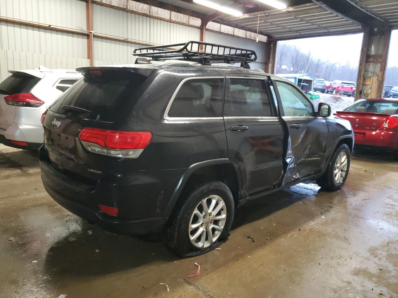 2015 Jeep Grand Cherokee VIN 1C4RJFAG6FC870653 Copart auction photo, side damage thumbnail 3