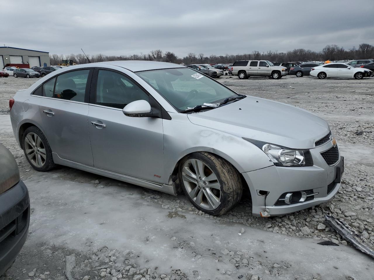 2012 Chevrolet Cruze VIN 1G1PH5SC4C7386258 Copart auction photo, front end damage thumbnail 4