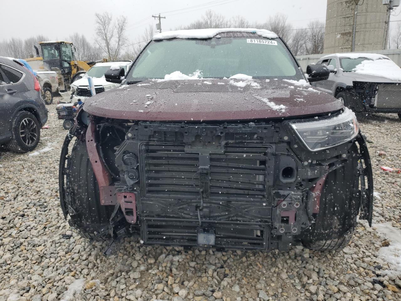 2022 Ford Explorer VIN 1FMSK8DH2NGA91560 Copart auction photo, front end damage thumbnail 5