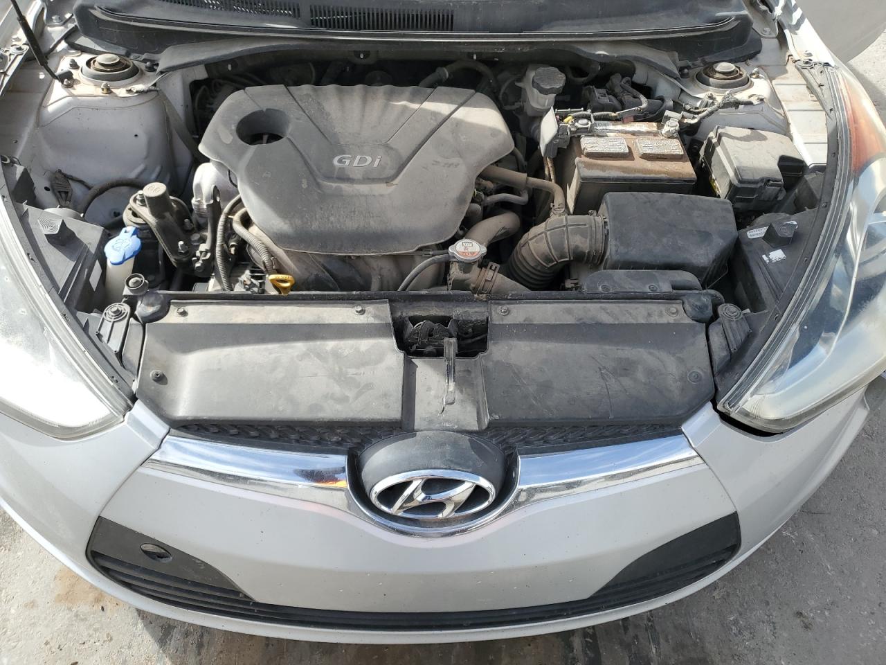 2012 Hyundai Veloster VIN KMHTC6AD2CU035723 Copart auction photo, rear end / front end damage thumbnail 11