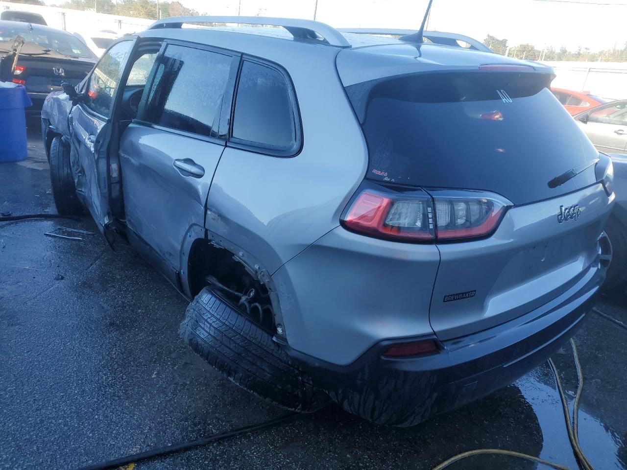 2020 Jeep Grand Cherokee VIN 1C4PJLCB1LD569589 Copart auction photo, side damage thumbnail 2