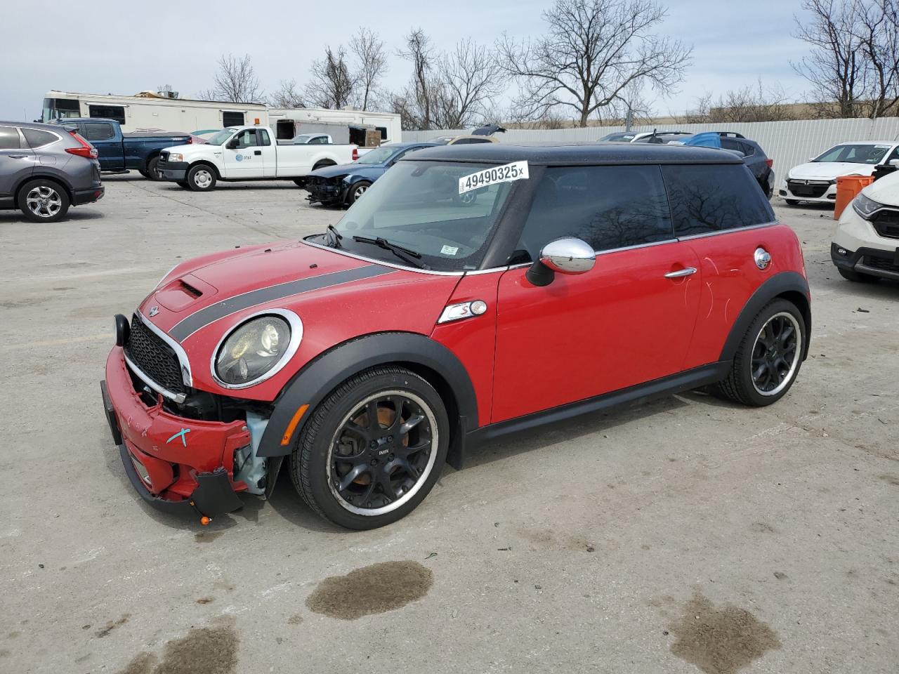 2011 MINI Cooper VIN WMWSV3C54BTY14542 - Copart auction photo