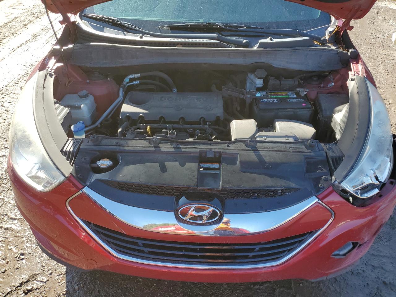 2011 Hyundai Tucson VIN KM8JU3AC7BU203333 Copart auction photo, front end / minor dent/scratches damage thumbnail 12