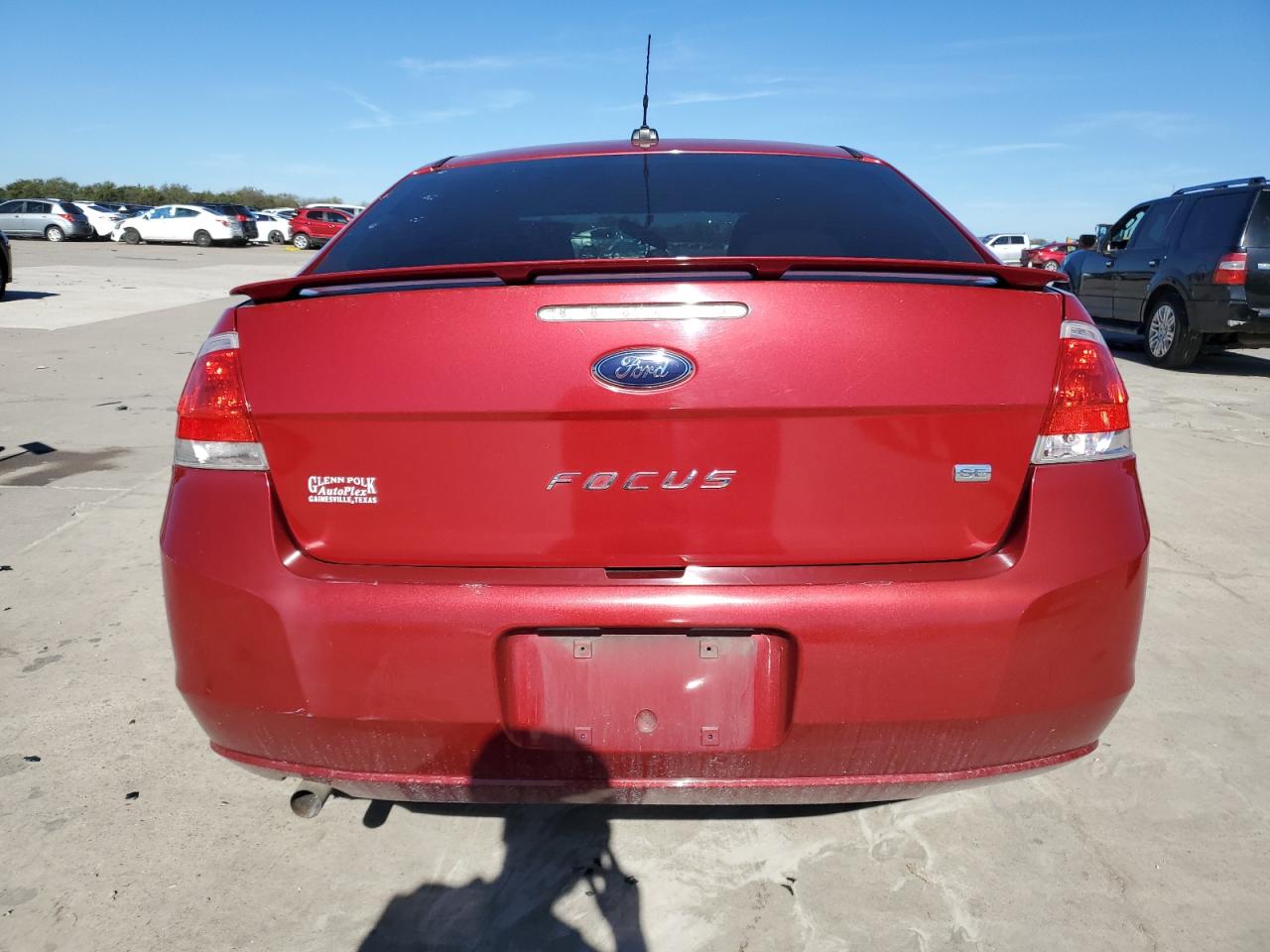 2010 Ford Focus VIN 1FAHP3FNXAW195824 Copart auction photo, front end / side damage thumbnail 6
