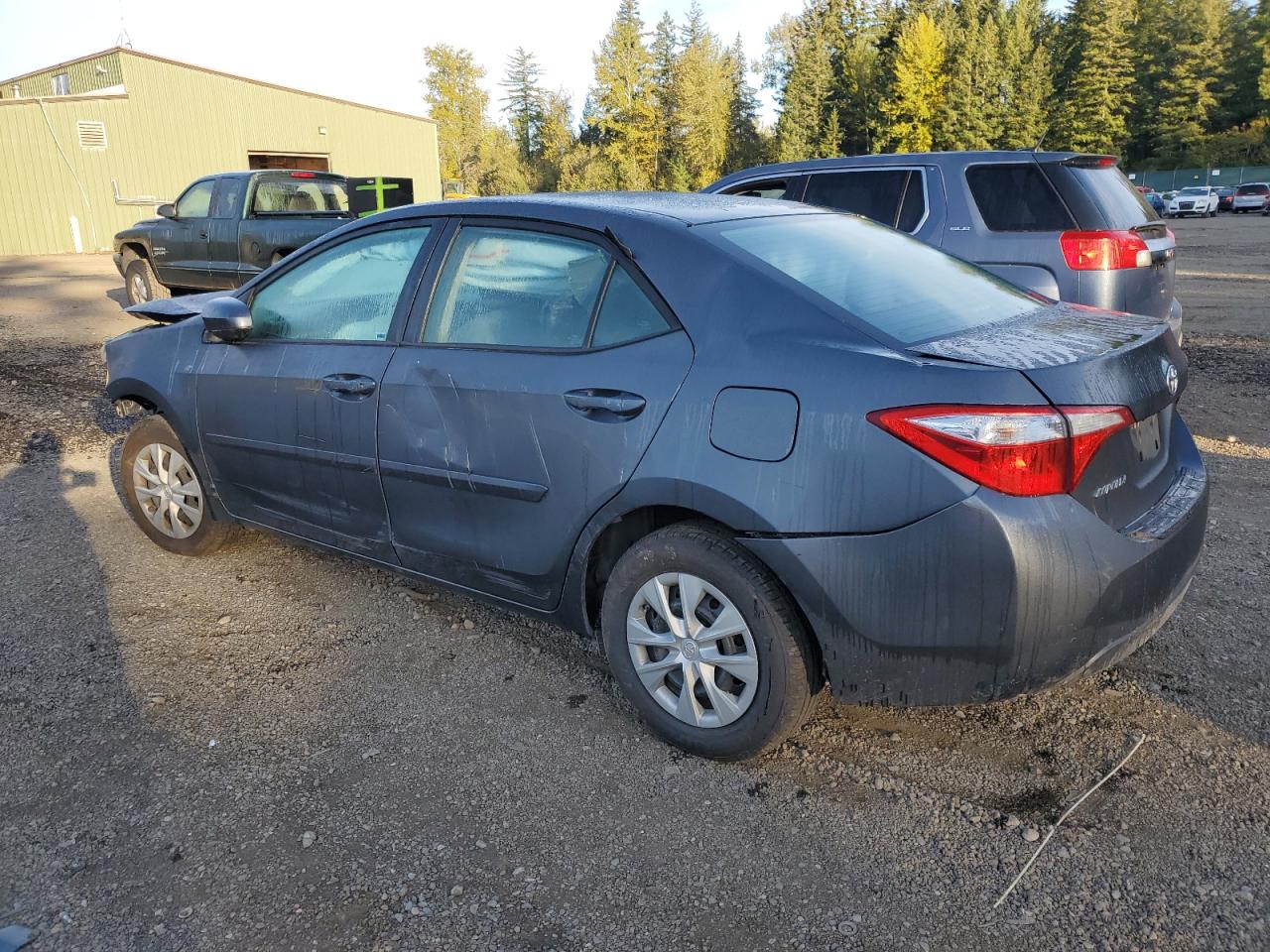 2015 Toyota Corolla VIN 5YFBURHEXFP256162 Copart auction photo, all over damage thumbnail 2