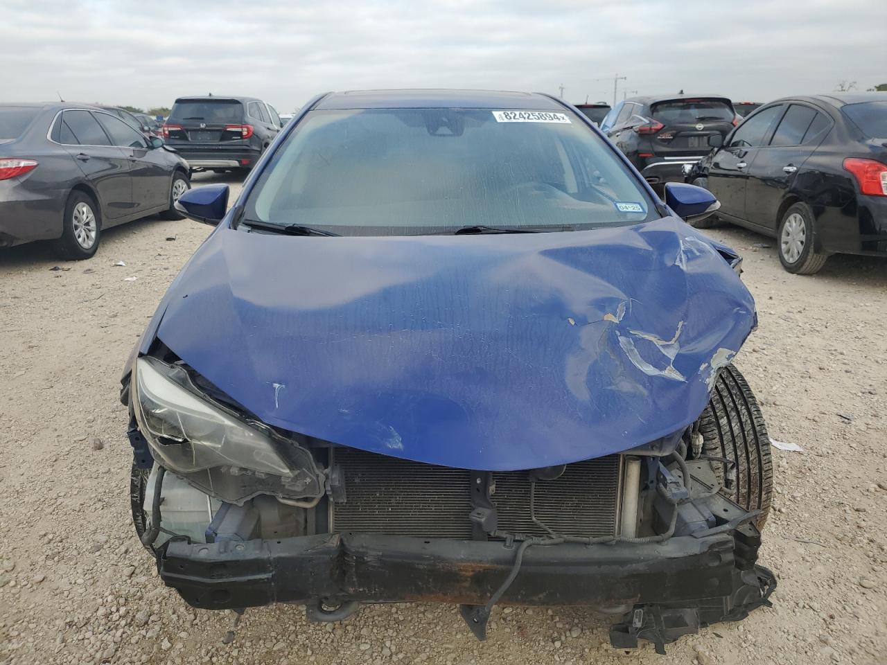 2017 Toyota Corolla VIN 5YFBURHE0HP681652 Copart auction photo, front end / minor dent/scratches damage thumbnail 5