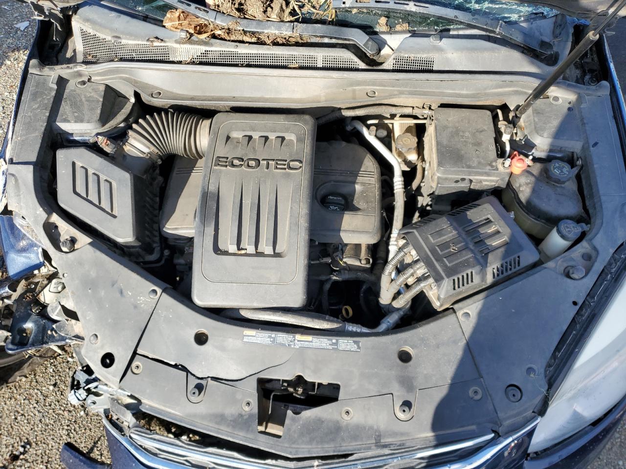 2016 Chevrolet Equinox VIN 2GNALCEK6G6174817 Copart auction photo, front end / side damage thumbnail 11