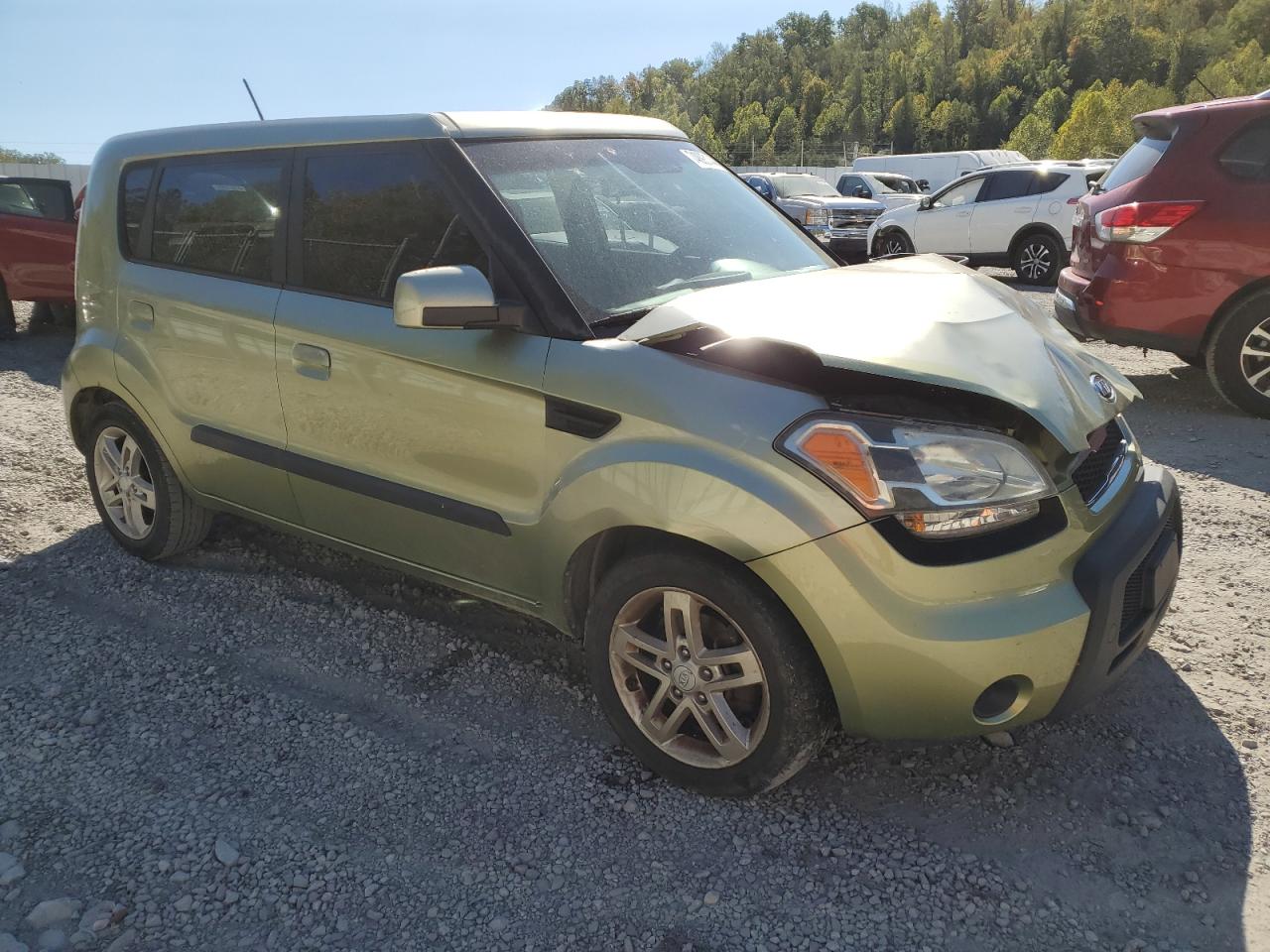 2010 KIA Soul VIN KNDJT2A22A7076478 Copart auction photo, front end damage thumbnail 4