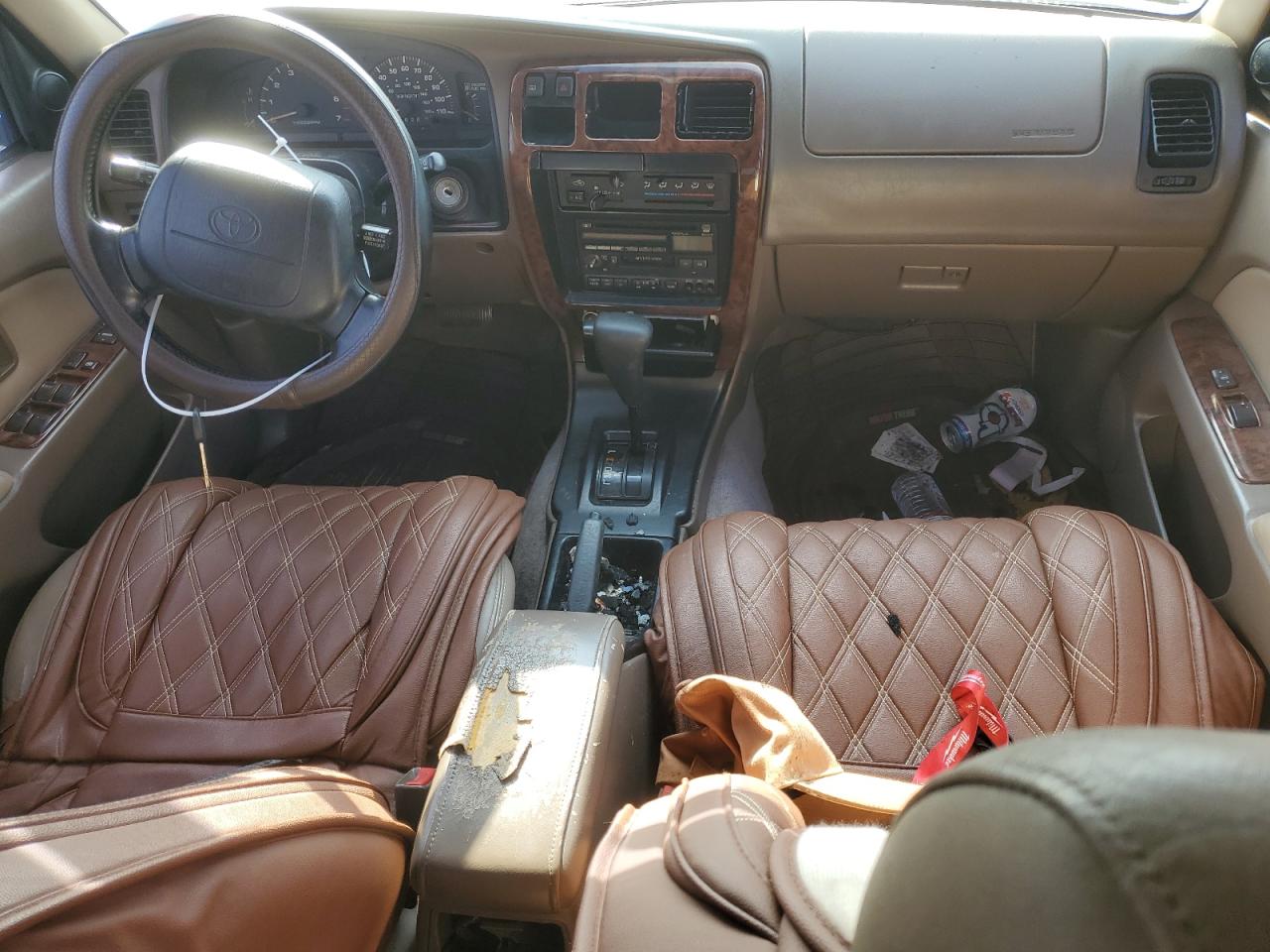1997 Toyota 4Runner VIN JT3GN87R4V0028947 Copart auction photo, vandalism damage thumbnail 8